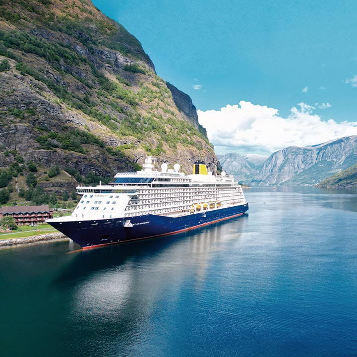 Spirit of Discovery in Flam, Norway